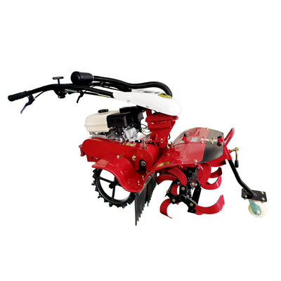 4WD Μίνι Power Tiller 7hp Μικρός περιστρεφόμενος καλλιεργητής ζιζανίων για ακριβή καλλιέργεια