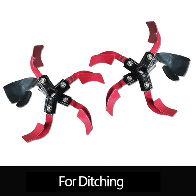 Οικονομικός Μίνι Power Tiller Gear Cultivator 10-40cm πλάτος κατεδάφισης και βενζίνης