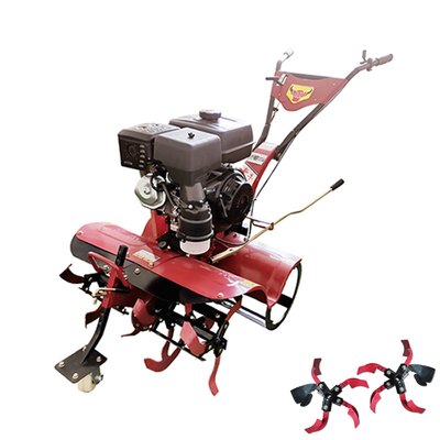Ρυθμιζόμενο πλάτος καλλιέργειας 15-35cm 4KW Power Tiller Cultivator για ακριβή καλλιέργεια