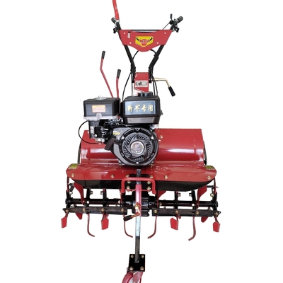 Νέο σχεδιασμό 170F βενζινοκινητήρα 4WD Mini Power Tiller Cultivator Compact για αγρόκτημα