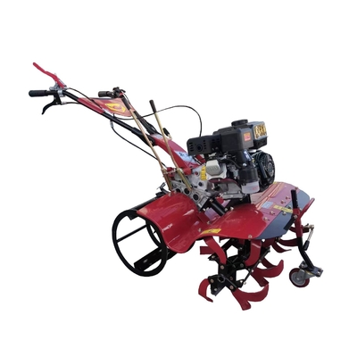 Νέο σχεδιασμό 170F βενζινοκινητήρα 4WD Mini Power Tiller Cultivator Compact για αγρόκτημα