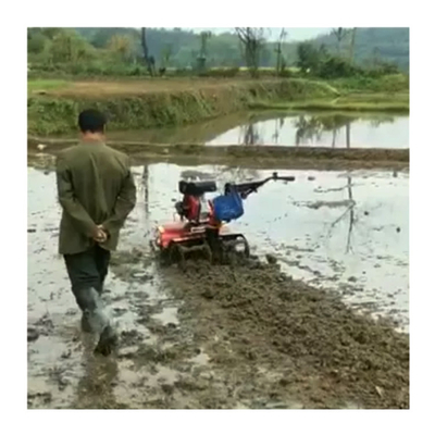 Πολυλειτουργικό 4KW / 5KW βενζινοκίνητο Paddy Weeder περιστρεφόμενο αποκόπτη με ισχυρή απόδοση