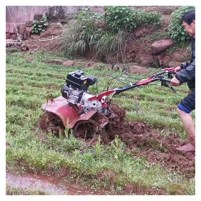 4WD Gear Transmission Mini Tiller με 1100*1050*880mm Μέγεθος και ταχύτητα εργασίας 4KM/H