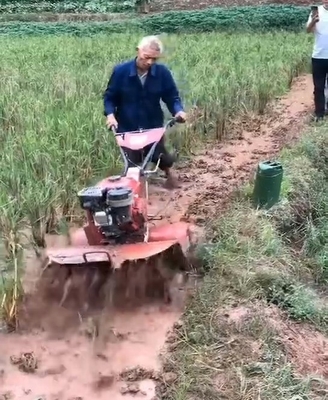 Καλλιεργητής χειροκίνητης καλλιέργειας 8hp με εύκολη λειτουργία και νέο σχεδιασμό τύπου κινητήρα ντίζελ