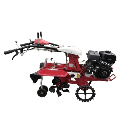 177F Βενζινοκινητήρας τετρακίνητος Μίνι Power Tiller Καλλιεργητής για οπωροκηπευτικές καλλιέργειες