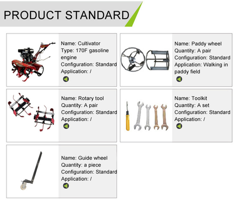 Πολυλειτουργική μετάδοση τροχών 4WD Power Weeder Υψηλό επίπεδο ασφάλειας και αποδοτικότητα