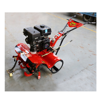 Ρυθμιζόμενο 15-35cm πλάτος καλλιέργειας Μίνι Power Weeder για τον κήπο Εύκολο έως 4KM / H ταχύτητα εργασίας