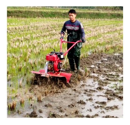 Xinniu Farm Machine Μίνι Power Tiller με ευέλικτη μηχανή βενζίνης και περιστρεφόμενα εργαλεία