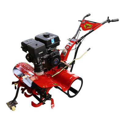 Καλλιέργεια με υψηλό επίπεδο ασφάλειας 7HP Mini Power Tiller Rotary Tiller Machine Type