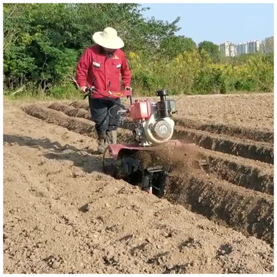 Εύκολη εκκίνηση 178F 4WD Mini Power Tiller με κινητήρα βενζίνης 4KW