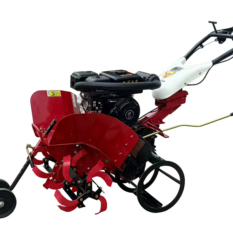 Πολλαπλής χρήσης 177F Βενζινοκινητήρα Μίνι Power Tiller Cultivator για γεωργικές ανάγκες