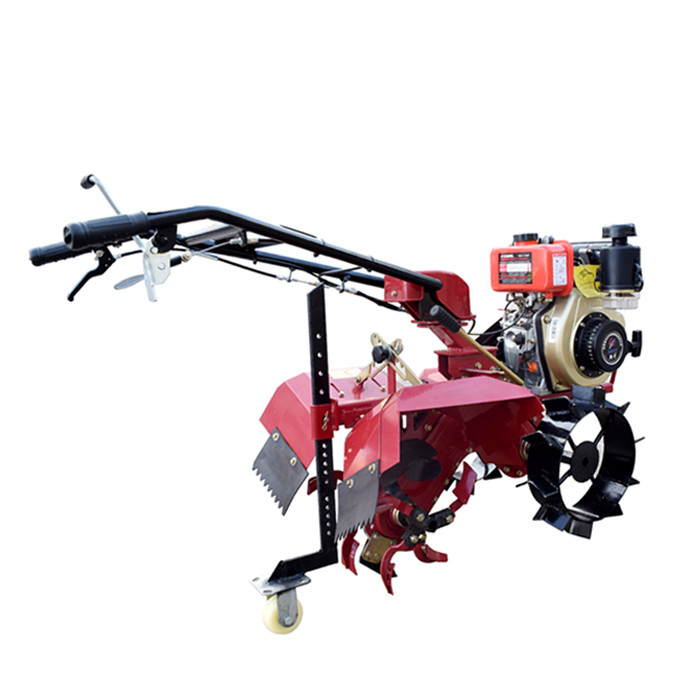70cm πλάτος εργασίας Φυτώριο Weeder 4.05KW Ντίζελ κινητήρα Μίνι Tiller για ισχυρή ζιζανιοποίηση