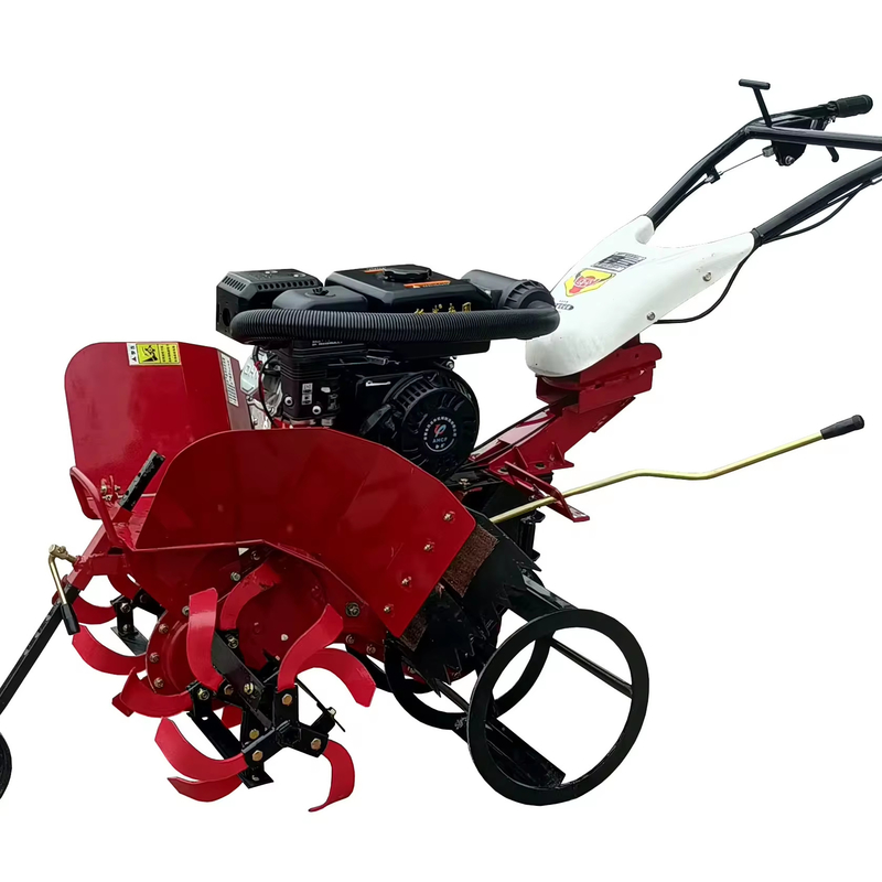 Ρυθμίσιμο πλάτος εργασίας 45-85cm Μίνι Power Tiller Cultivator με λειτουργία Roary
