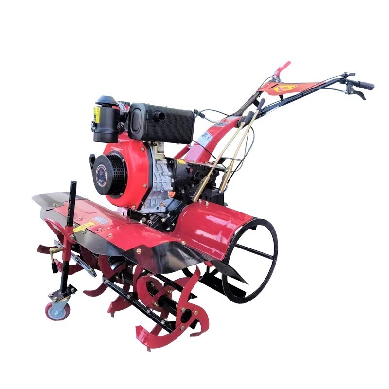 Χωροταξικό εξοπλισμό Essential 115 KG Mini Power Tiller Cultivator με μεταφορά όλων των τροχών