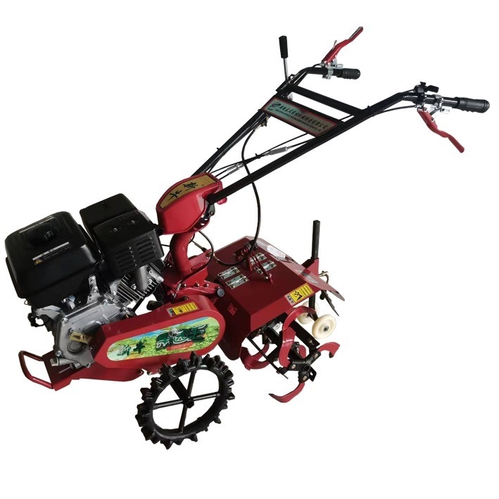 177F Βενζινοκινητήρας τετρακίνητος Μίνι Power Tiller Cultivator για αγρόκτημα και κήπο